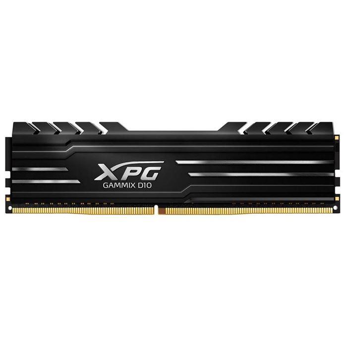 رم دسکتاپ تک کاناله ای دیتا مدل XPG GAMMIX D10 DDR4 CL18 حافظه 16 گیگابایت فرکانس 3600 مگاهرتز Adata GAMMIX D10 DDR4 16GB 3600MHz CL18 Single Channel Desktop RAM